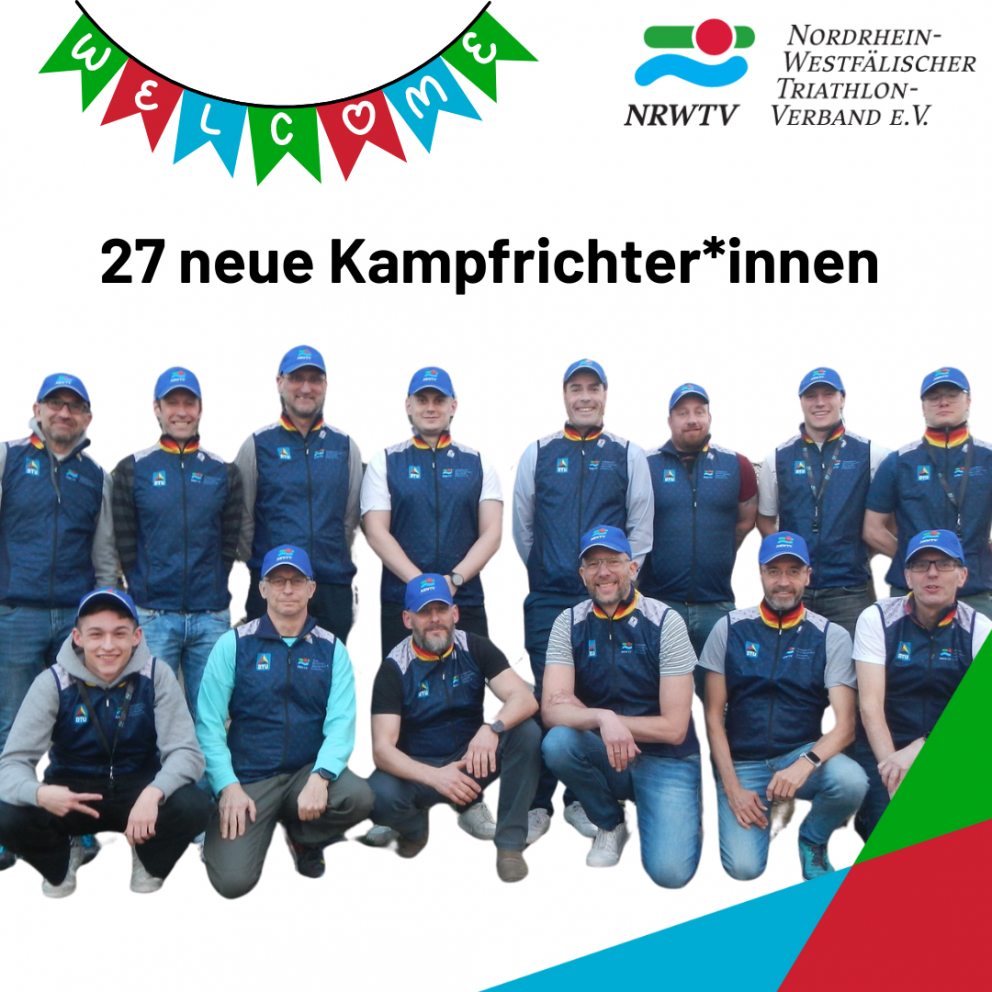 Neue Kampfrichter bei der Ausbildung in Verl