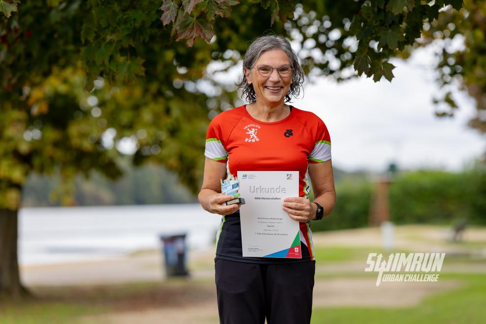 Landesmeisterschaft SwimRun 2025 2.Platz Damen