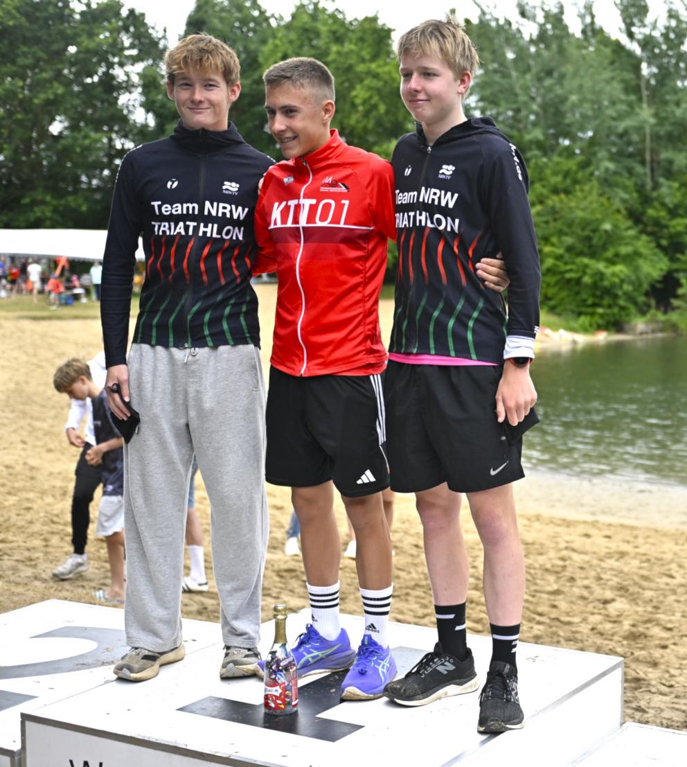 Sieger der männlichen Jugend A beim NWC in Saerbeck 2026