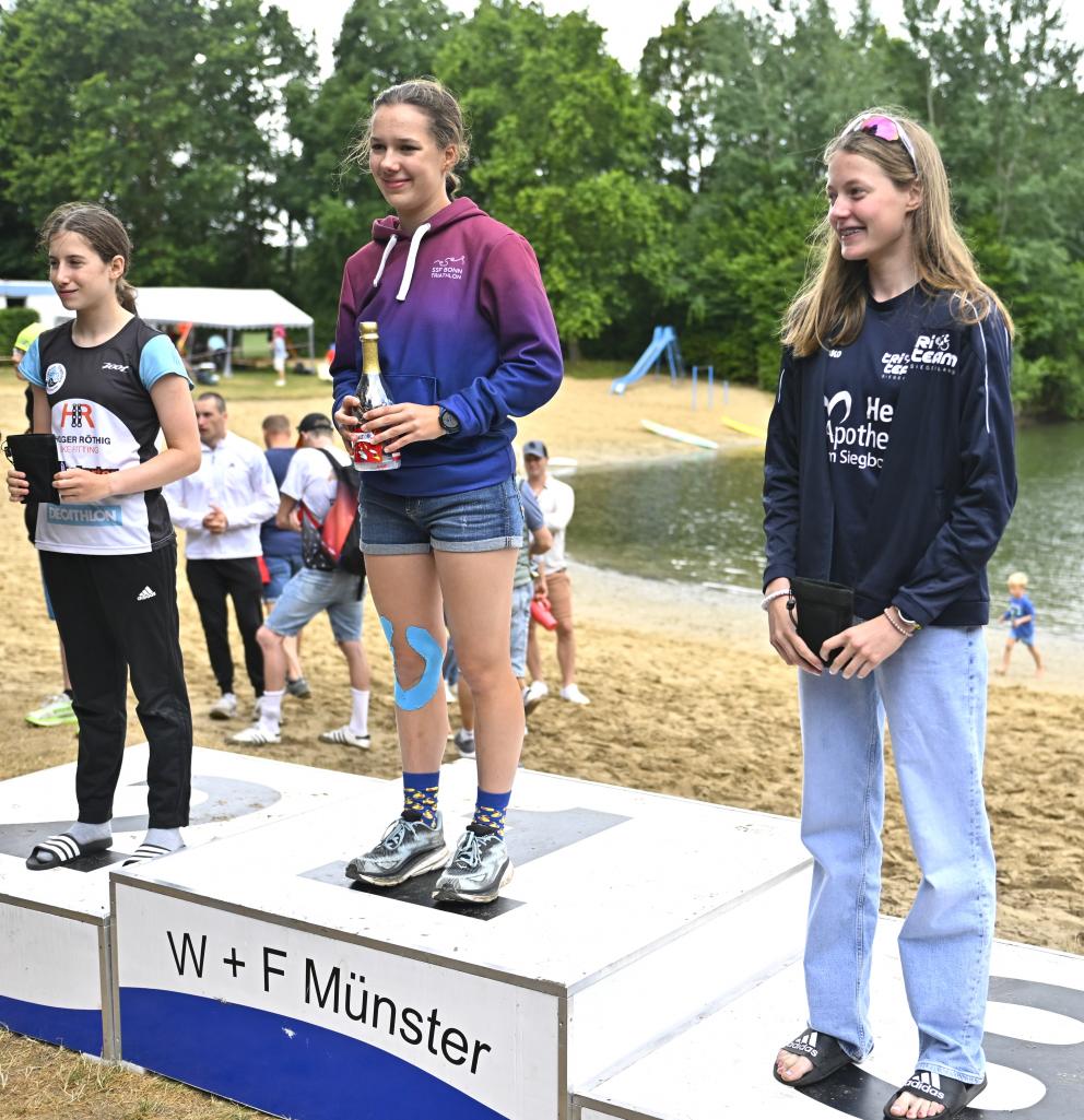 Siegerinnen der weiblichen Jugend B beim NWC in Saerbeck 2026